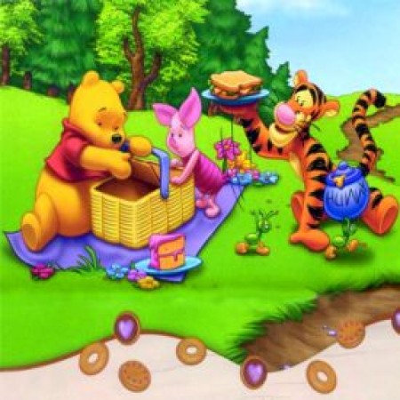 Puzzle magnetic Winnie the pooh 1 Puzzle magnetic Winnie the pooh 1